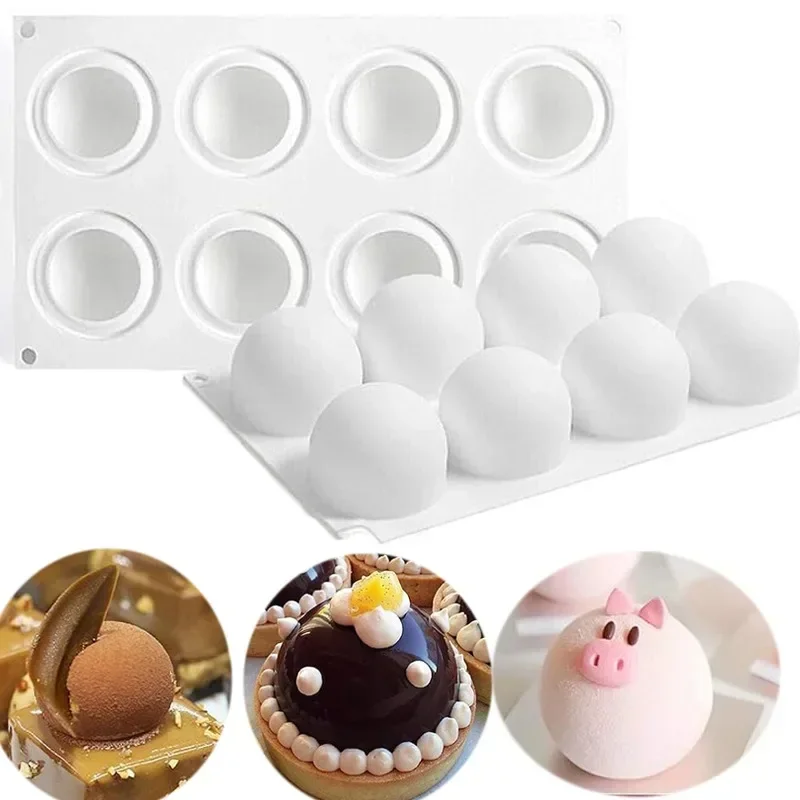 Kitchen Appliances On Sale - 3D сферическая силиконовая форма для мусса,