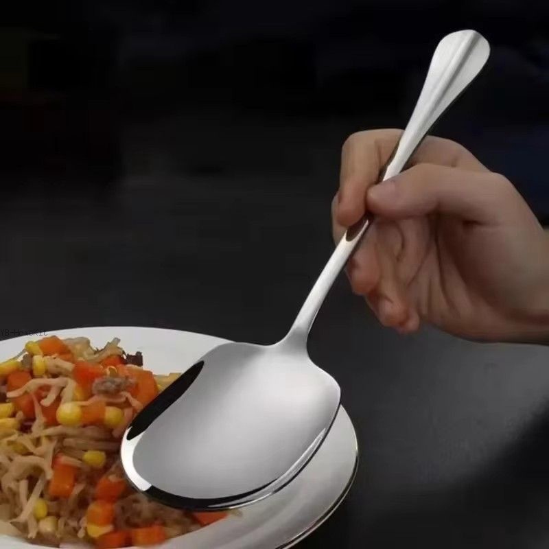 Kitchen Appliances Large - Большая ложка для риса из нержавеющей