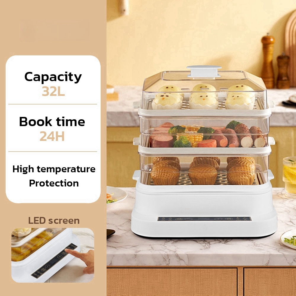 Умная электрическая пароварка  – обзор и цена Kitchen Appliances Large
