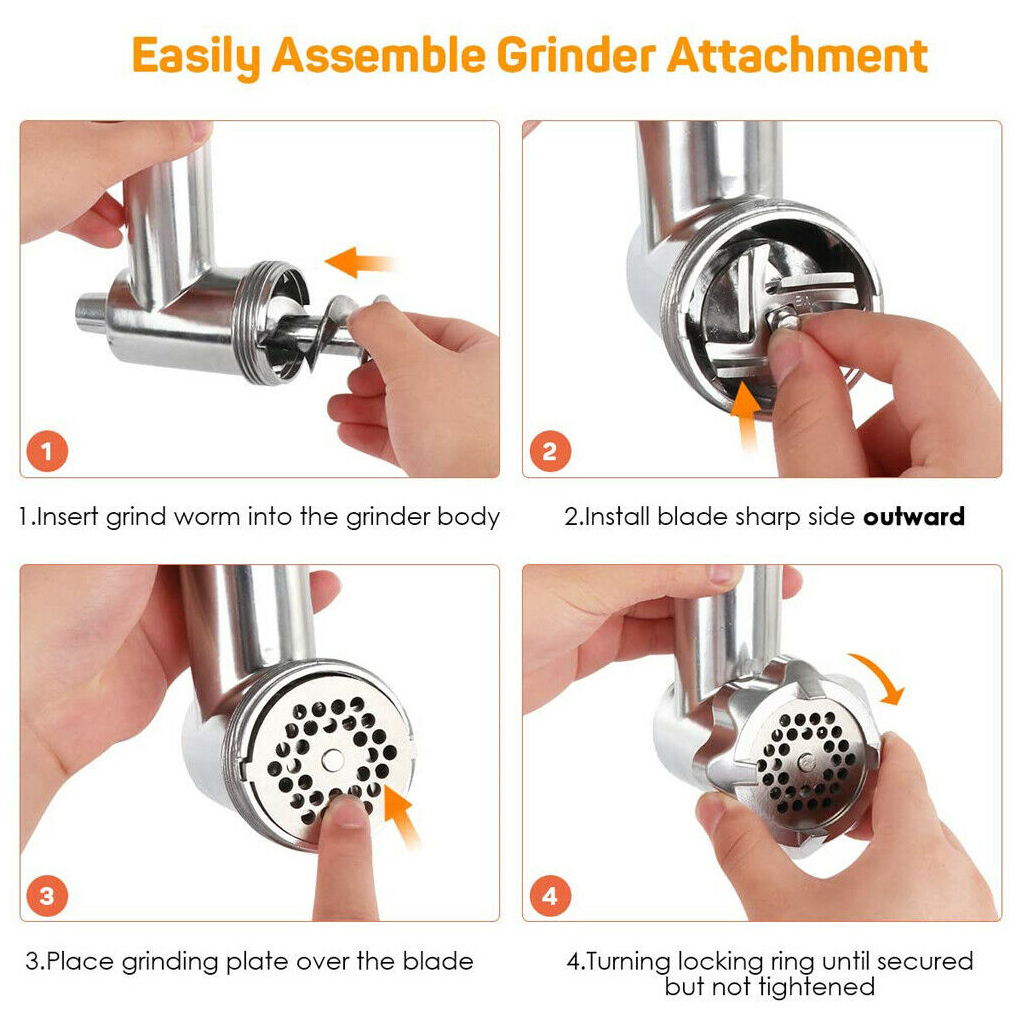 Насадка для пищевой мясорубки, – обзор и цена Meat Grinder Attachment